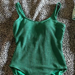 One piece bathing suit